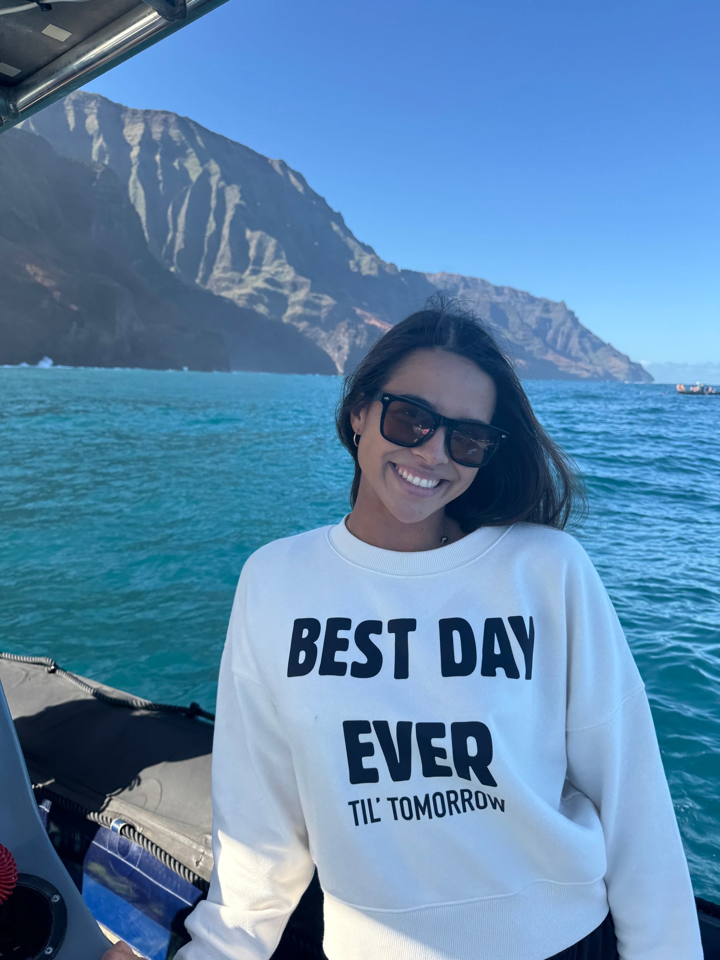 ‘BEST DAY EVER’ Crewneck